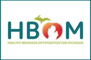 Health Behavior Optimization for Michigan logo.